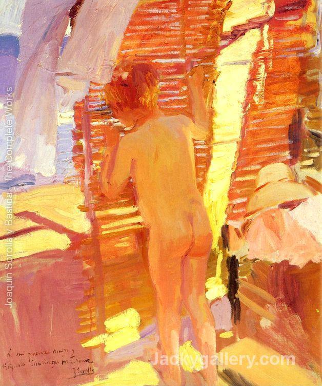 The Inquisitive Child by Joaquin Sorolla y Bastida paintings reproduction